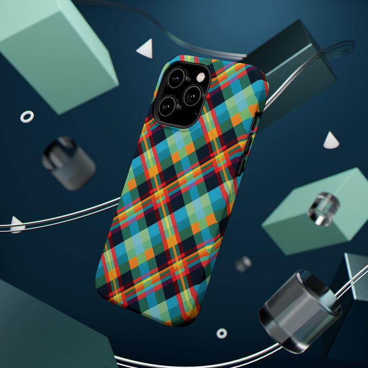 Checkered Plaid Magsafe Gift for Her Cute Phone Case for Iphone, | iPhone 16 | iPhone 15 Pro Max, Iphone 14 Pro Max, 13 12 11 10 9 8 7 - Studio40ParkLane