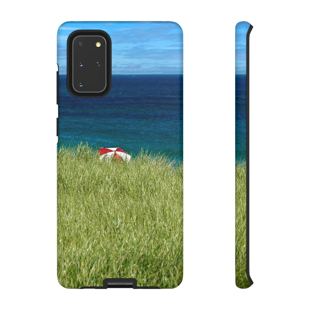 Cute Samsung Phone Case | Aesthetic Samsung Phone Case | Beach Umbrella | Galaxy S23, S22, S21, S20 | Luxury Double Layer | Cool - Studio40ParkLane