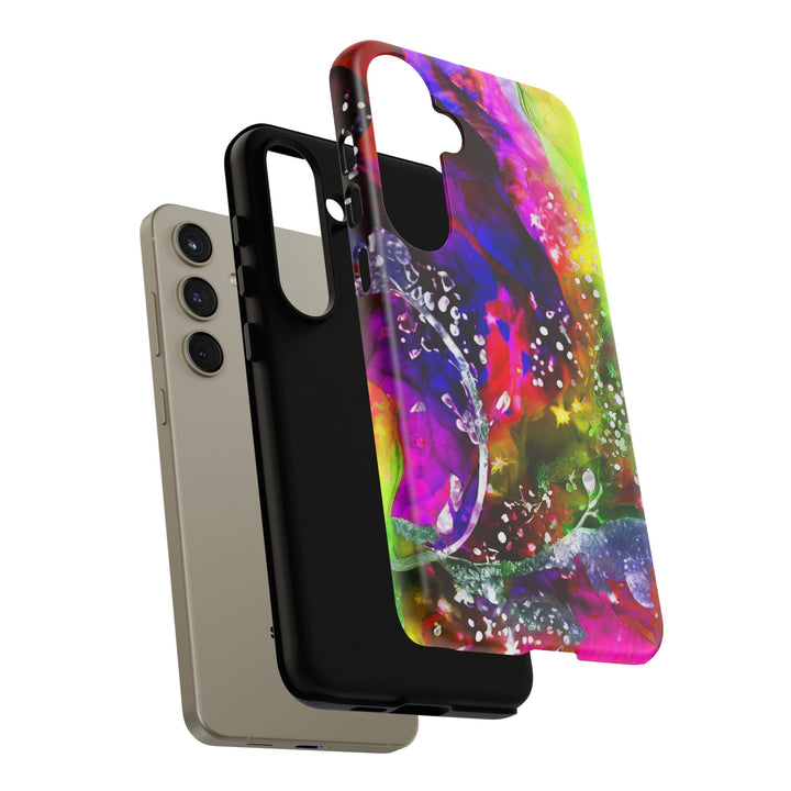 Impact Resistant, Multi Color Marble, Cute Phone Cases for Samsung S24, S23, S22, S21, IPhone 15 pro Iphone 14 pro Iphone 13 IPhone 12 Iphone 11 - Studio40ParkLane