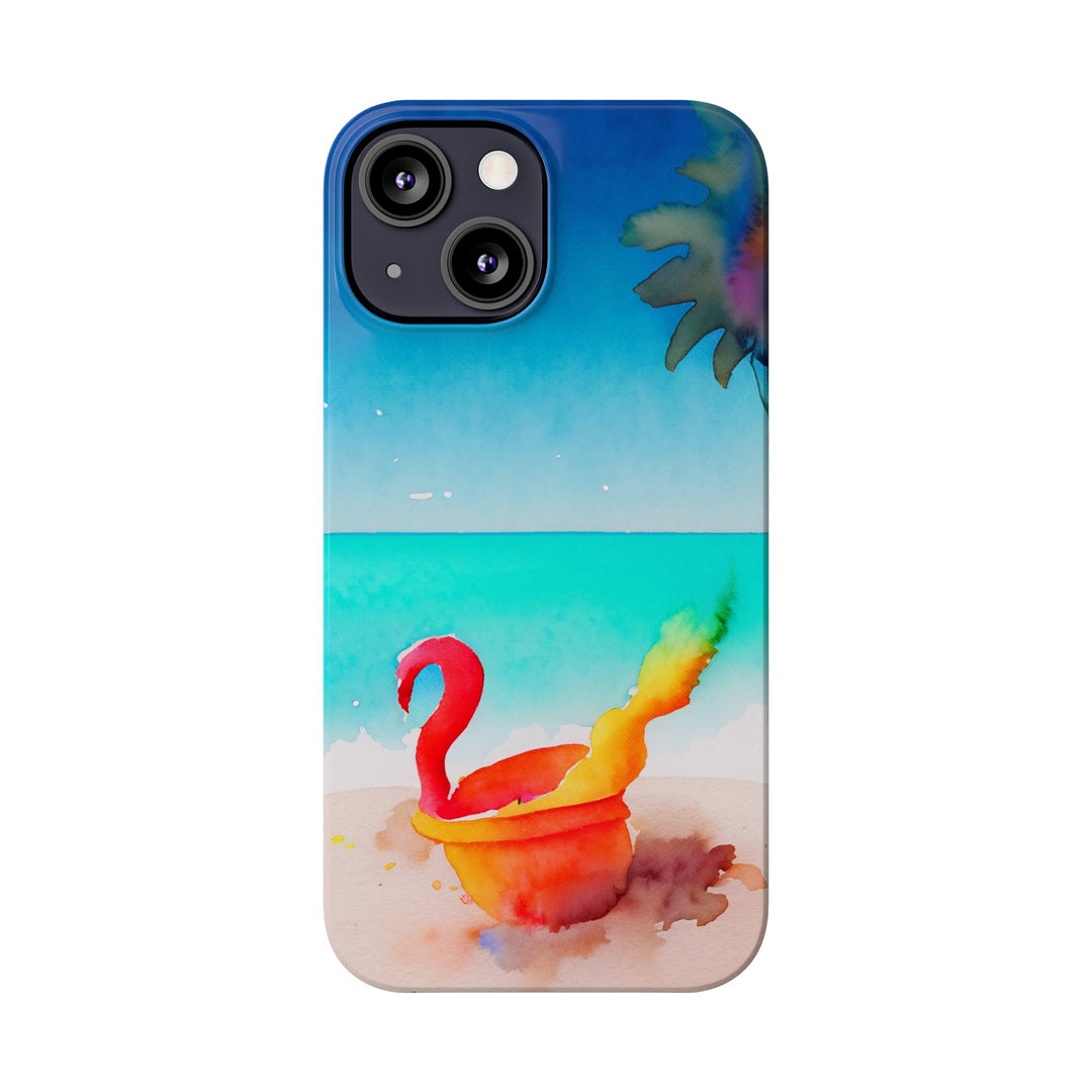 Slim Cute Phone Cases for Iphone - | iPhone 15 Case | iPhone 15 Pro Max Case, Iphone 14 Case, Iphone 14 Pro Max, Iphone 13, Summer Beach Bucket - Studio40ParkLane