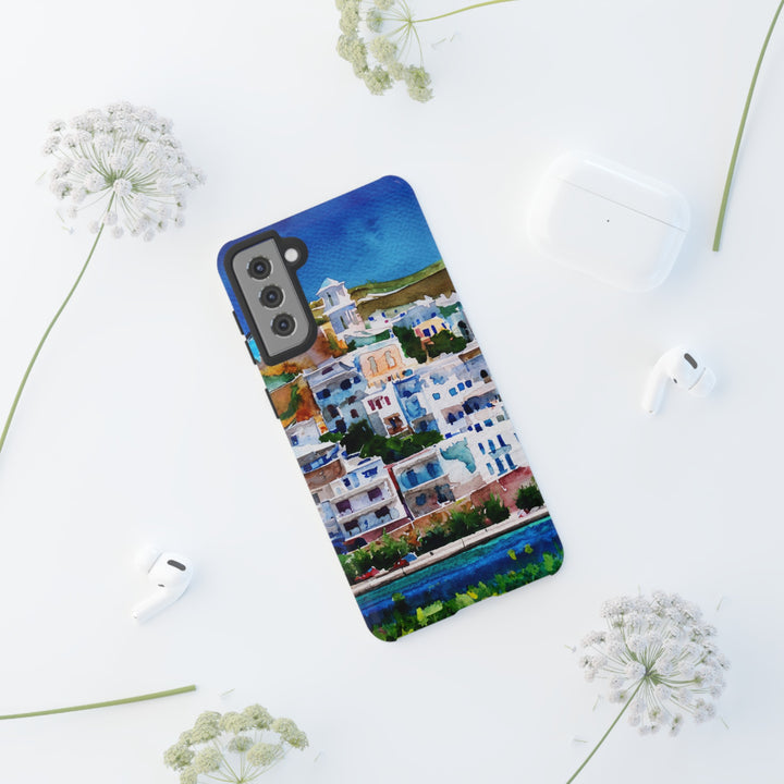 Impact Resistant, Greece House, Cute Phone Cases for Samsung S24, S23, S22, S21, IPhone 15 pro Iphone 14 pro Iphone 13 IPhone 12 Iphone 11 - Studio40ParkLane