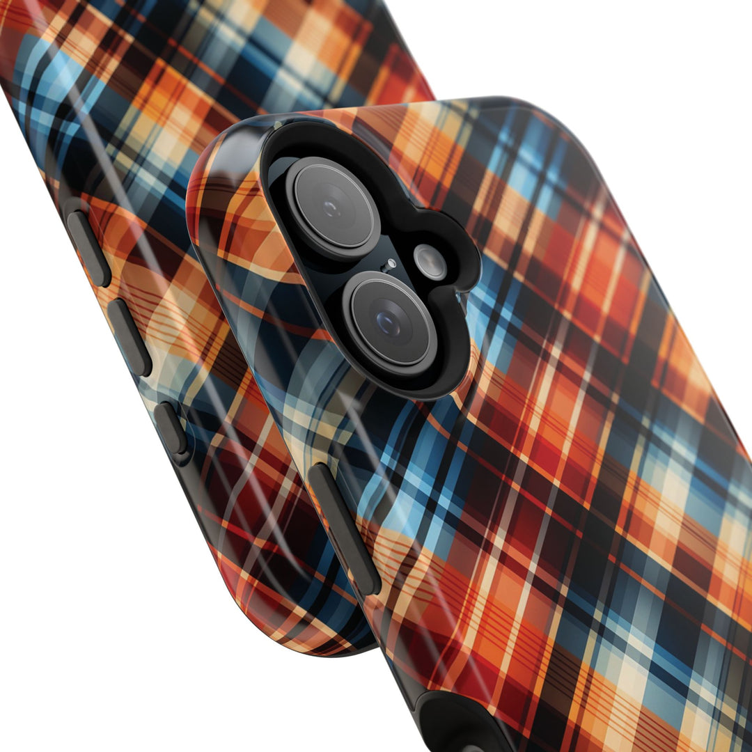 Checkered Plaid Magsafe Gift for Her Cute Phone Case for Iphone, | iPhone 16 | iPhone 15 Pro Max, Iphone 14 Pro Max, 13 12 11 10 9 8 7 - Studio40ParkLane