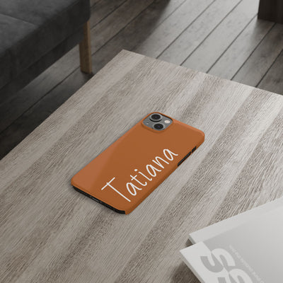 Personalized Initial Name Custom Slim Phone Cases for Iphone 16 Pro Max | iPhone 15 Case | iPhone 15 Pro Max Case, Iphone 14, 13, 12, 11, 10, 8, 7 - Studio40ParkLane