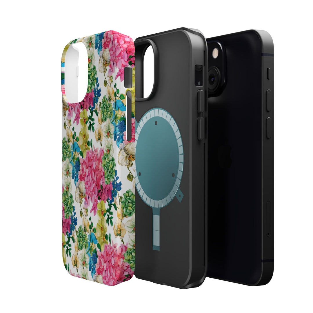 Spring Flowers Magsafe Cute Phone Case for Iphone Gift for Her, iPhone 16 Case iPhone 15 Pro Max Case, Iphone 14, Iphone 14 Pro Max, 13, 12 - Studio40ParkLane
