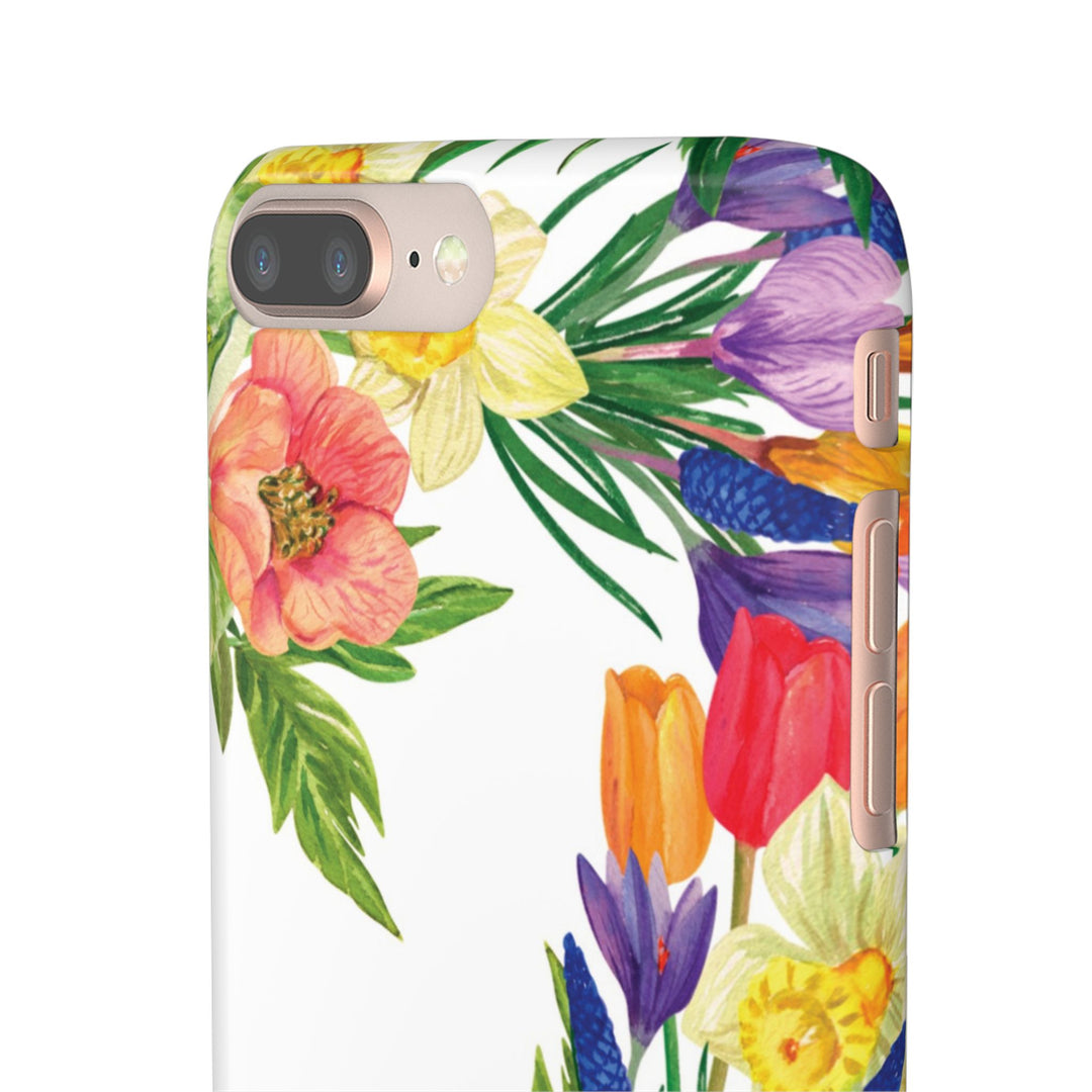 Sleek Snap Spring Summer Flowers Cute Phone Case for iPhone 16 15 14 13 12 11 X Xs Max Xr Pro Plus Samsung Galaxy S24 S23 S22 S21 S20 Ultra