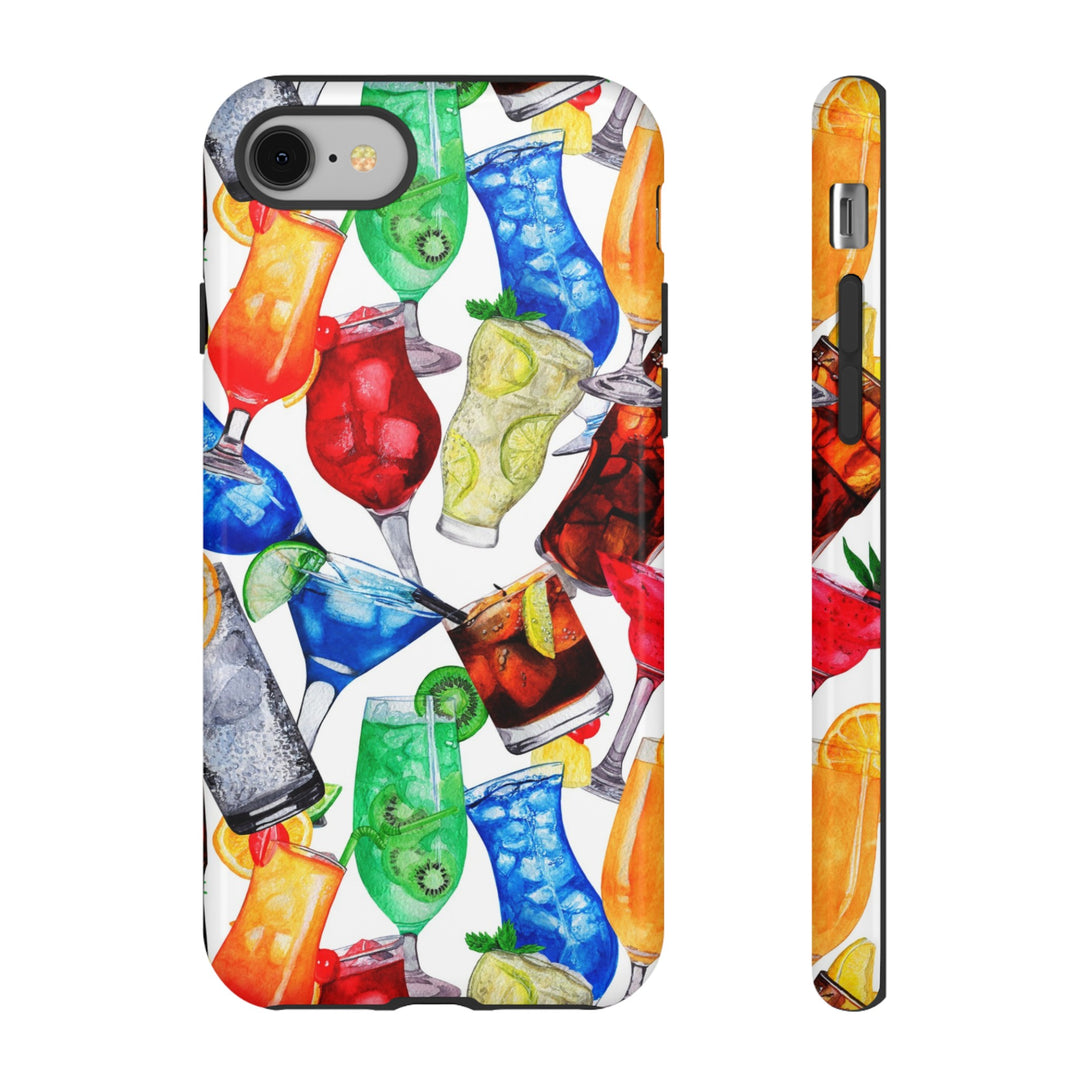 Cute Samsung Case | Cool Iphone Case | Summer Fruit Cocktail, Samsung S24, S23, S22, S21, IPhone 15 Case | Iphone 14 Case, Iphone 13 Case - Studio40ParkLane