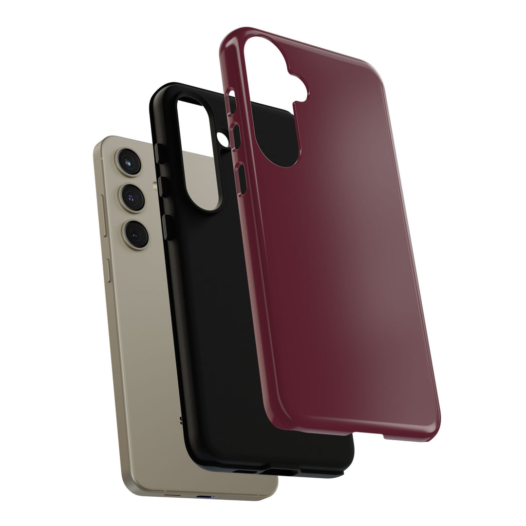 Premium Tough Burgundy Maroon Red Gift for Her Cute Phone Cases for Samsung S25 S24, S23, S22, S21, Iphone, 16, 15, 14, 13 Pro Max Ultra - Studio40ParkLane