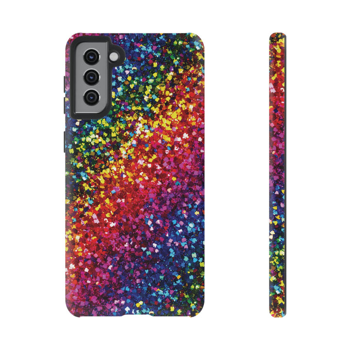 Premium Tough Muted Non - Glitter Color Composition Cute Phone Case, for IPhone 16 pro Max | Iphone 15, Iphone 14, 13, Samsung Galaxy S25, S24 - Studio40ParkLane