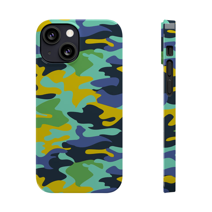 Slim Cute Phone Cases for Iphone - | iPhone 15 Case | iPhone 15 Pro Max Case, Iphone 14 Case, Iphone 14 Pro Max, Iphone 13, Late Spring Camouflage - Studio40ParkLane