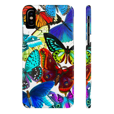 Bright Butterflies Gift for Her Cute Phone Cases for Iphone 16 Pro Max | iPhone 15 Case | iPhone 15 Pro Max Case, Iphone 14, Iphone 14 Pro Max, Iphone 13 12 11 8 7