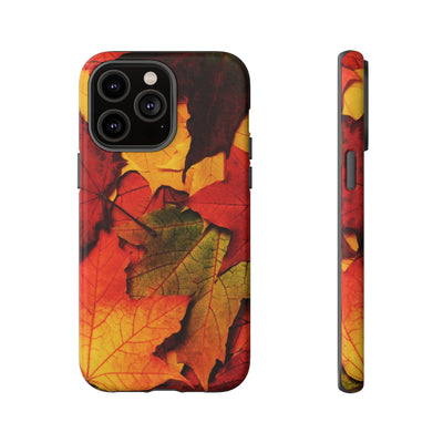 Autumn Fall Leaves Gift Cute Phone Case for, Samsung Galaxy S24, S23, S22, S21, IPhone 16 Case | Iphone 15, Iphone 14, IPhone 13 Case Mom Dad Gift