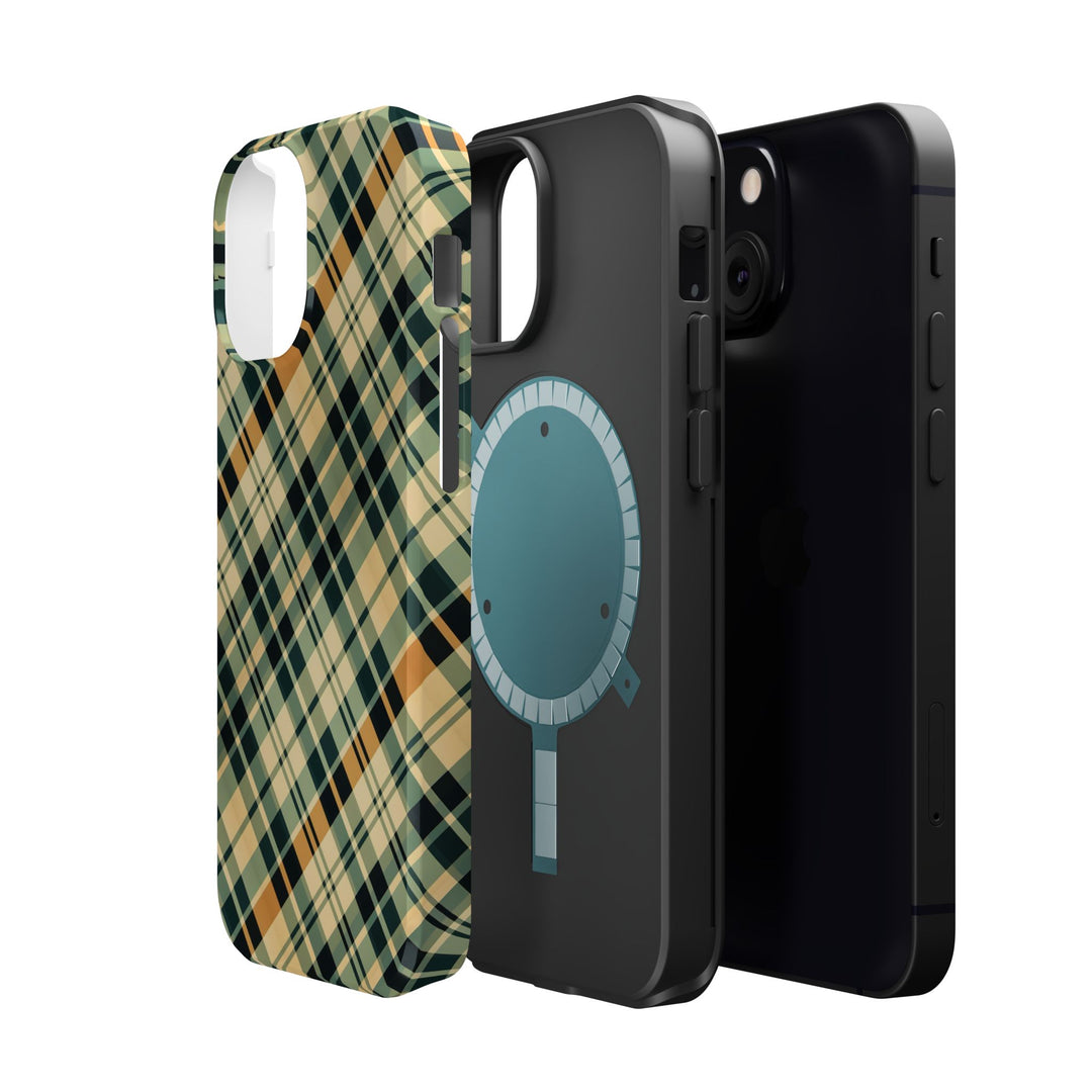 Checkered Plaid Magsafe Gift for Her Cute Phone Case for Iphone, | iPhone 16 | iPhone 15 Pro Max, Iphone 14 Pro Max, 13 12 11 10 9 8 7 - Studio40ParkLane