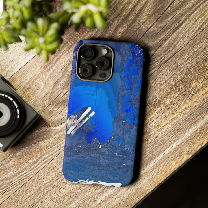 Cute IPhone Case | iPhone 15 Case | iPhone 15 Pro Max Case, Iphone 14 Case, Iphone 14 Pro Max Case IPhone Case for Art Lovers, Skiing Mountain - Studio40ParkLane