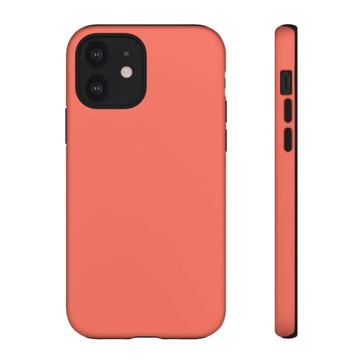 Premium Tough Coral Pink Orange Gift for Her Cute Phone Cases for Samsung S25 S24, S23, S22, S21, Iphone, 16, 15, 14, 13 Pro Max Ultra - Studio40ParkLane