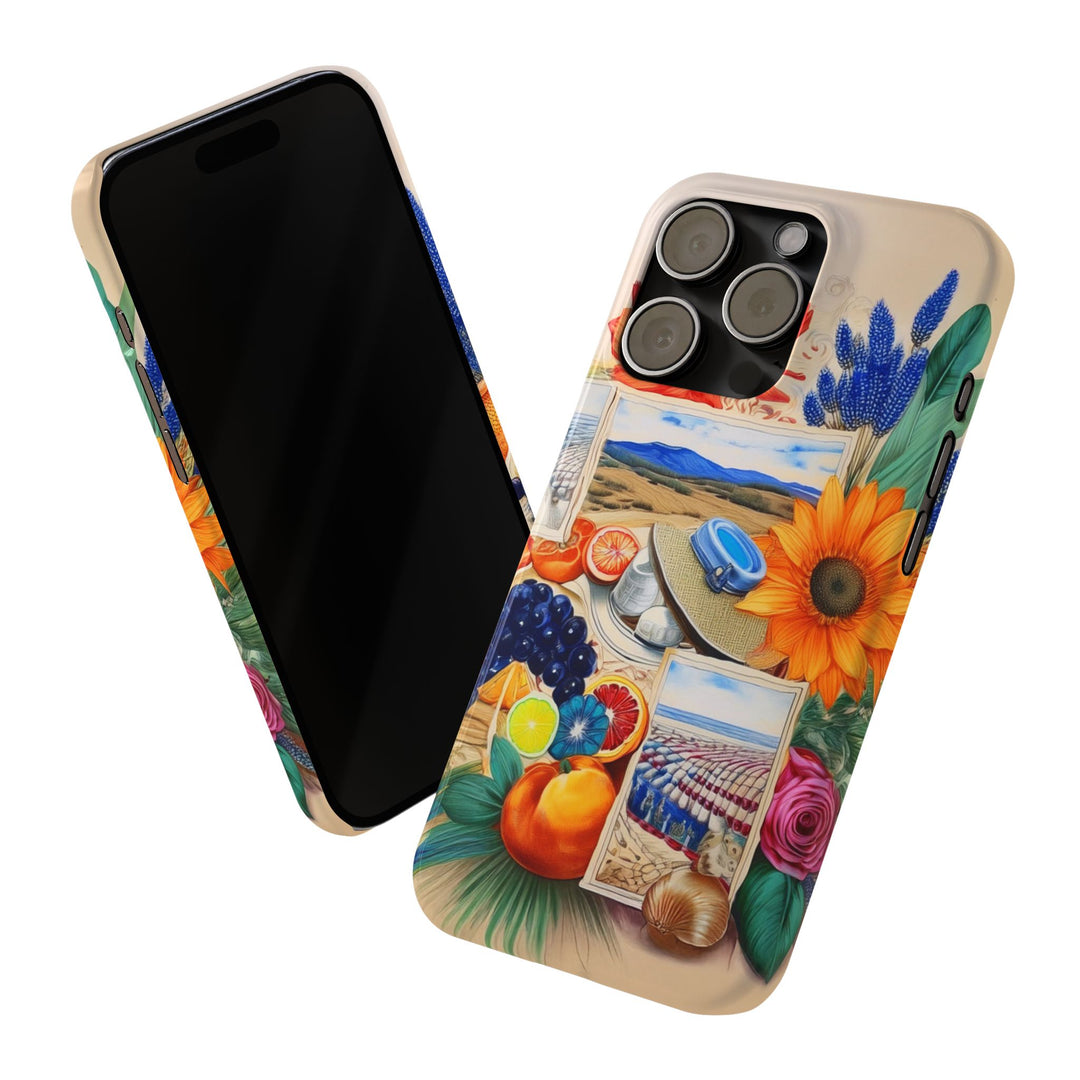 Slim Trendy Fall Coquette Collage Gift for Her Cute Phone Cases for Iphone 16 Cases | iPhone 15 Case | iPhone 15 Pro Max Case, Iphone 14 Case, Iphone 13, Slim - Studio40ParkLane