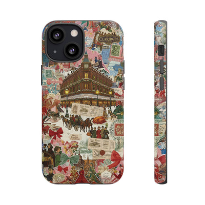 Aesthetic Tough London Coquette Collage Premium Phone Case - For iPhone 17 Pro Max iPhone 16 Pro iPhone 15 Iphone 14 Plus 13 Pro 12 11 10 XR - Studio40ParkLane