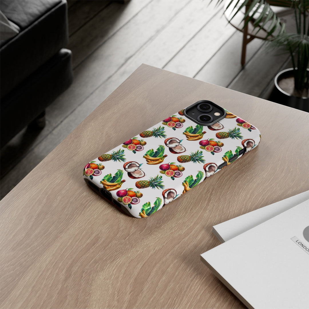 Cute Samsung Case | Cool Iphone Case | Tropical Summer Fruit, Samsung S24, S23, S22, S21, IPhone 15 Case | Iphone 14 Case, Iphone 13 Case - Studio40ParkLane