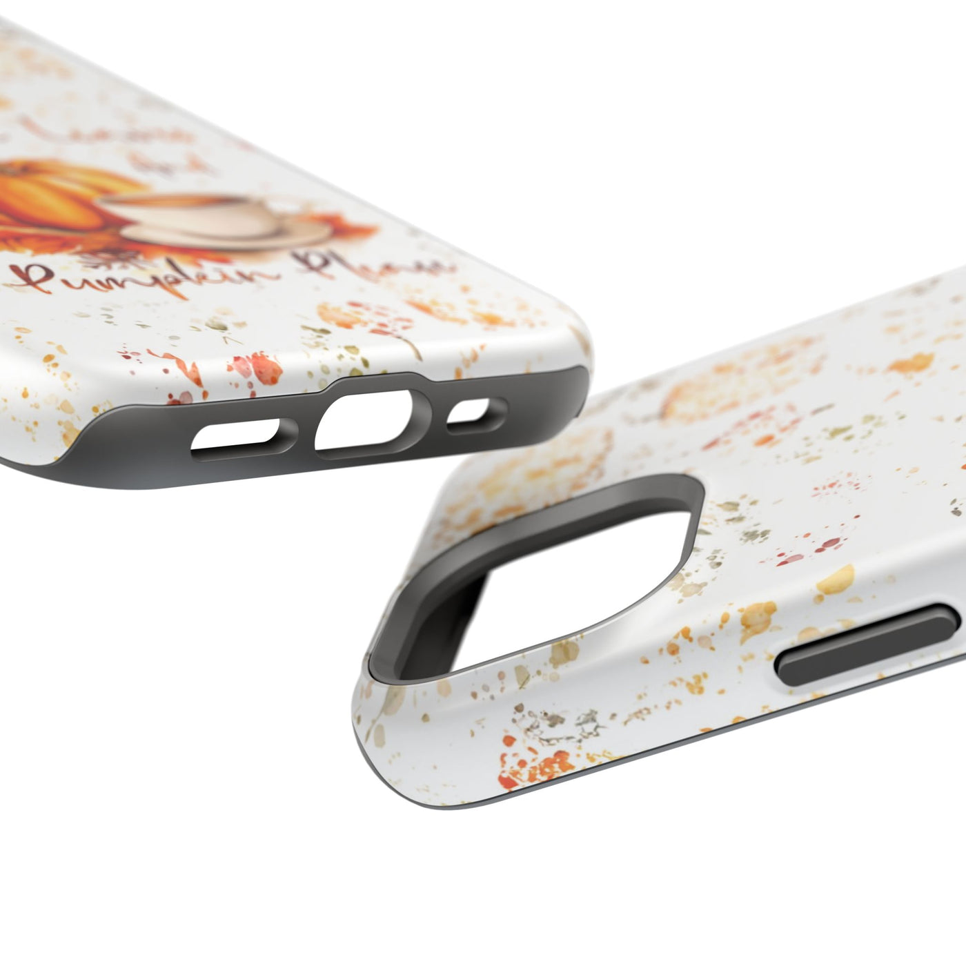 Fall Leaves Pumpkins Tough Magsafe Cute Phone Cases for Iphone | iPhone 15 Case | iPhone 15 Pro Max Case, Iphone 14, Iphone 14 13 12 11 10 9 8 7 - Studio40ParkLane