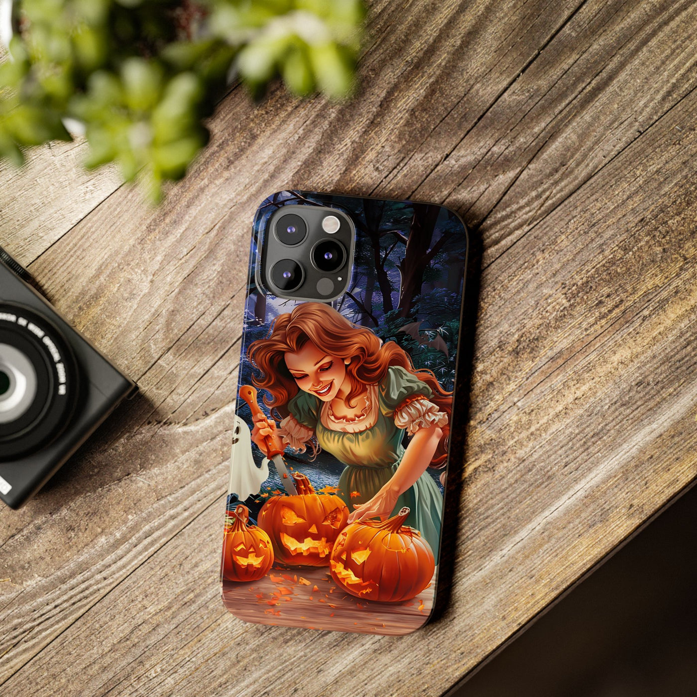 Fall Autumn Pumpkin Fairy Gift for Her Cute Phone Cases for Iphone 16 | iPhone 15 Case | iPhone 15 Pro Max Case, Iphone 14, Iphone 14 Pro Max, Iphone 13, Slim