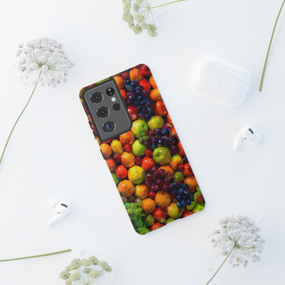 Impact Resistant, Fall Fruit, Cute Phone Cases for Samsung S24, S23, S22, S21, IPhone 15 pro Iphone 14 pro Iphone 13 IPhone 12 Iphone 11