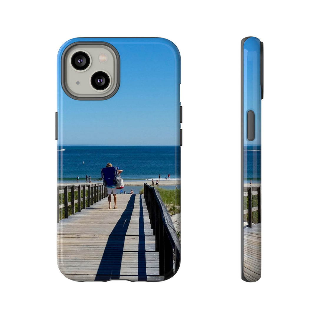 Cute Samsung Case | Cool Iphone Case | Summer Beach Walk, Samsung S24, S23, S22, S21, IPhone 15 Case | Iphone 14 Case, Iphone 13 Case - Studio40ParkLane