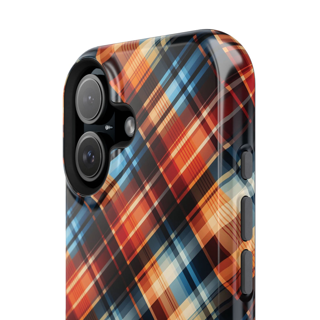 Checkered Plaid Magsafe Gift for Her Cute Phone Case for Iphone, | iPhone 16 | iPhone 15 Pro Max, Iphone 14 Pro Max, 13 12 11 10 9 8 7 - Studio40ParkLane