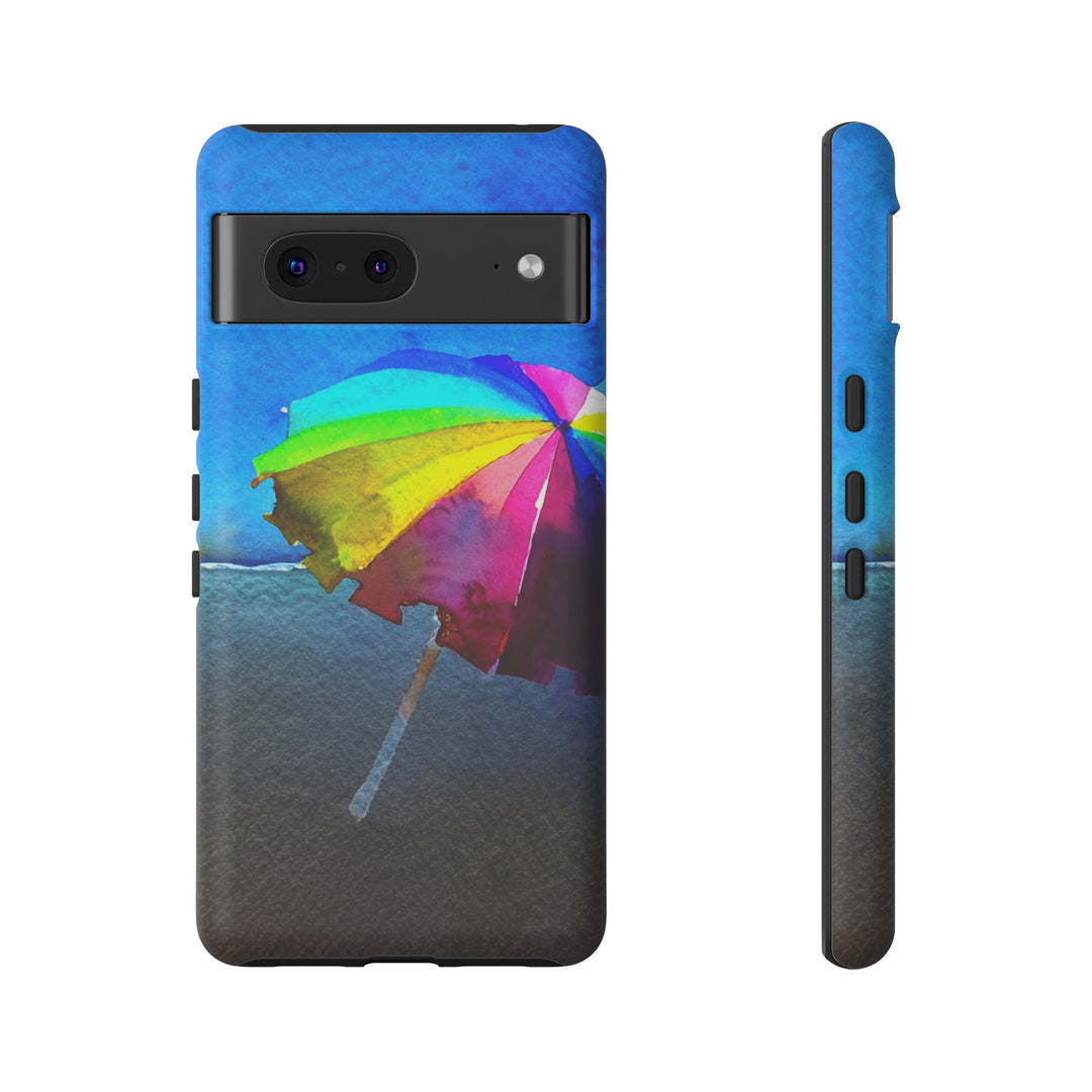 Cute Samsung Case | Cool Iphone Case | Summer Colorful Beach Parasol, Samsung S24, S23, S22, S21, IPhone 15 Case | Iphone 14 Case, Iphone 13 Case - Studio40ParkLane