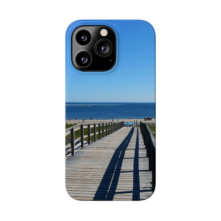 Slim Cute Phone Cases for Iphone - | iPhone 15 Case | iPhone 15 Pro Max Case, Iphone 14 Case, Iphone 14 Pro Max, Iphone 13, Summer Beach Walk - Studio40ParkLane