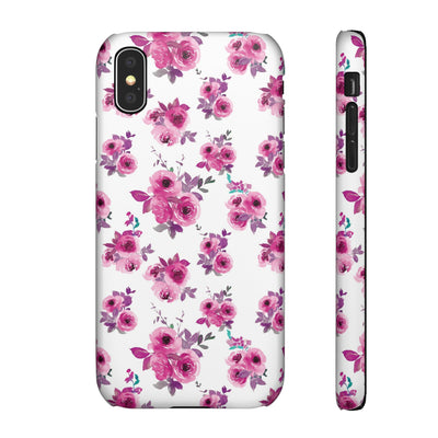 Snap Spring Flowers Cute Phone Cases for Samsung S24, S23, S22, S21, S20, Plus and Ultra, Iphone 16 Pro Max, Iphone 15, 14, 13, 12, 11, 10,9 - Studio40ParkLane