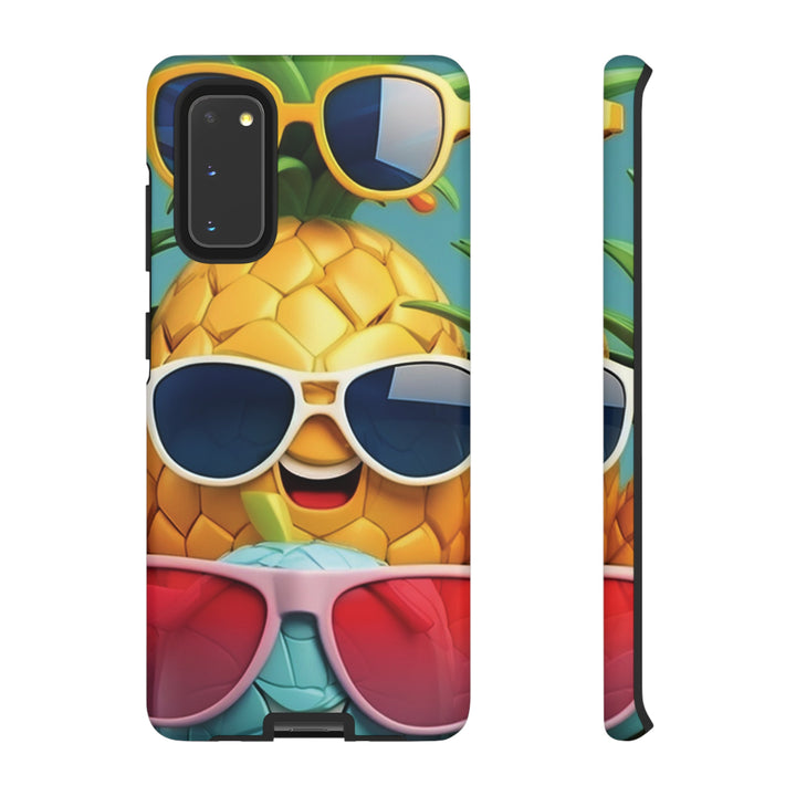 Cute Samsung Phone Case | Aesthetic Samsung Phone Case | Galaxy S23, S22, S21, S20 | Summer Pineapple Fruit, Protective Phone Case - Studio40ParkLane