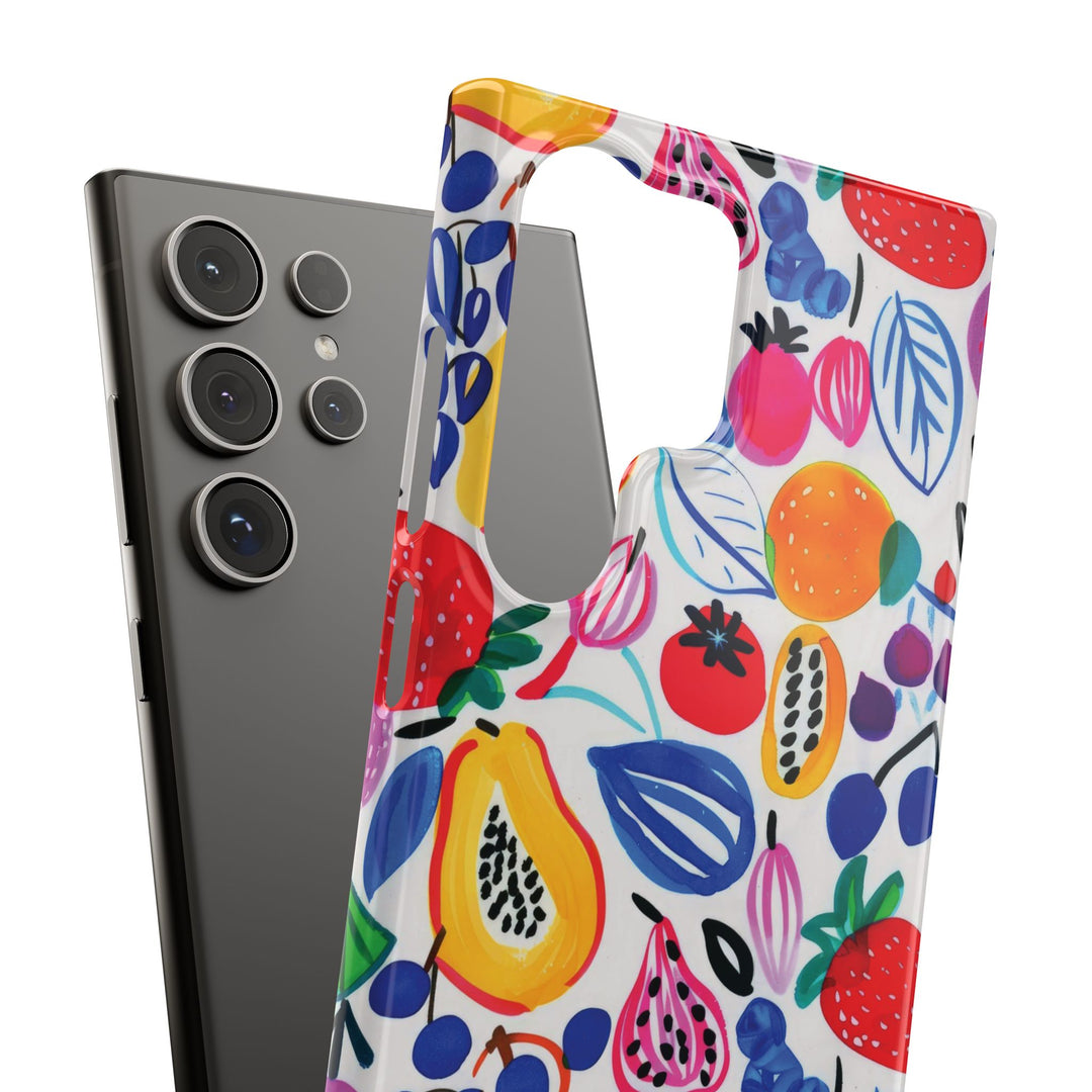 Snap Cute Custom Phone Case, Summer Fruit case for iPhone 18 17 16 15 14 13 12 Pro Max, Samsung S26 S25 S24 S23 Ultra Protective Phone Case - Studio40ParkLane