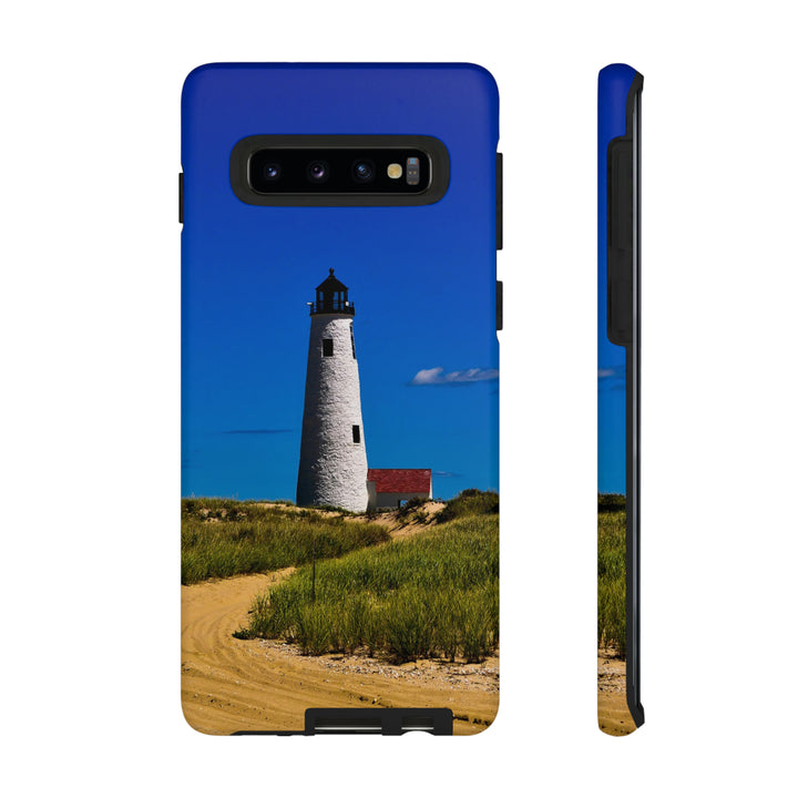 Cute Samsung Phone Case | Aesthetic Samsung Phone Case | Lighthouse Beach | Galaxy S23, S22, S21, S20 | Luxury Double Layer | Cool - Studio40ParkLane