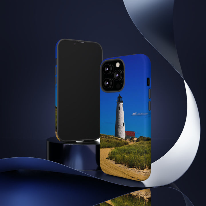 Cute IPhone Case | iPhone 15 Case | iPhone 15 Pro Max Case, Iphone 14 Case, Iphone 14 Pro Max Case IPhone Case for Art Lovers - Beach Lighthouse - Studio40ParkLane