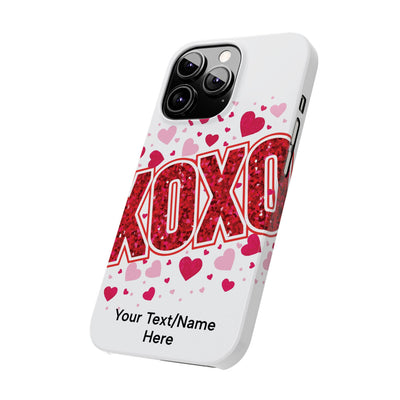 Slim Custom Personalized Valentine Love Gift for Her Cute Phone Cases for Iphone 16 Pro Max | iPhone 15 Case | iPhone 15 Pro Max Case, Iphone 14, 13, 12, 11, 10, 8, 7