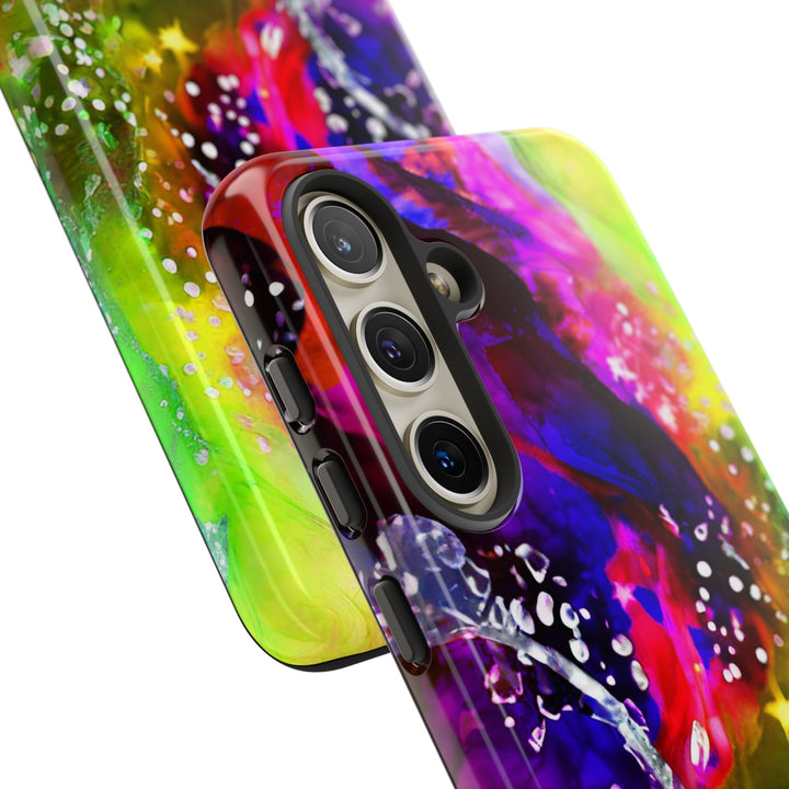 Impact Resistant, Multi Color Marble, Cute Phone Cases for Samsung S24, S23, S22, S21, IPhone 15 pro Iphone 14 pro Iphone 13 IPhone 12 Iphone 11 - Studio40ParkLane