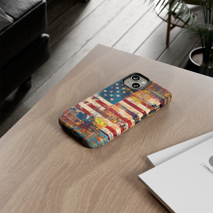 Impact Resistant, American Flag, Cute Phone Cases for Samsung S24, S23, S22, S21, IPhone 15 pro Iphone 14 pro Iphone 13 IPhone 12 Iphone 11 - Studio40ParkLane