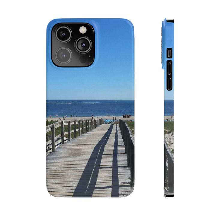 Slim Cute Phone Cases for Iphone - | iPhone 15 Case | iPhone 15 Pro Max Case, Iphone 14 Case, Iphone 14 Pro Max, Iphone 13, Summer Beach Walk - Studio40ParkLane