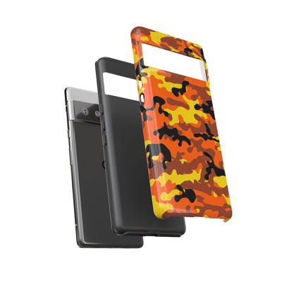 Impact Resistant, Fall camo Camouflage, Cute Phone Cases for Samsung S24, S23, S22, S21, IPhone 15 pro Iphone 14 pro Iphone 13 IPhone 12 Iphone 11