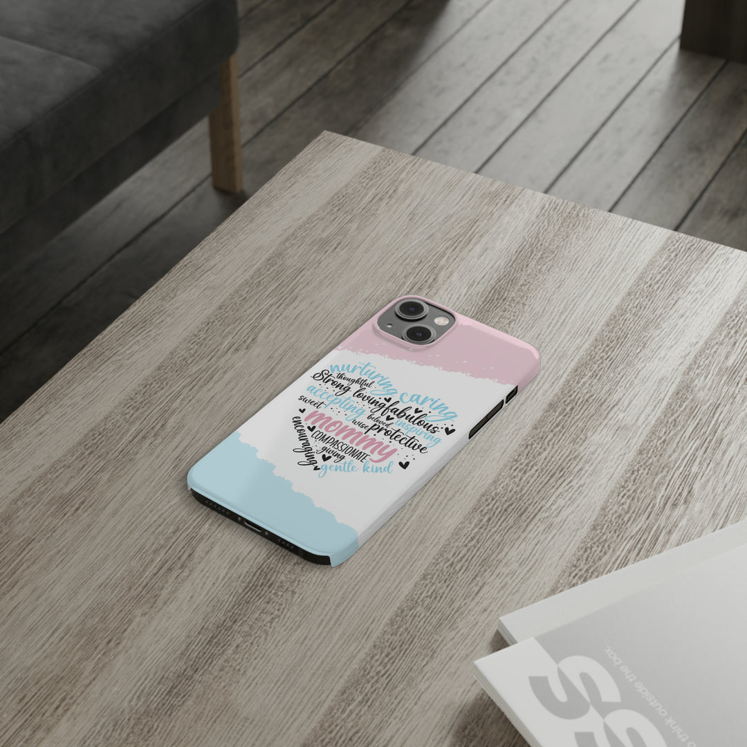 Slim Cute Phone Cases for Iphone - | iPhone 15 Case | iPhone 15 Pro Max Case, Iphone 14 Case, Iphone 14 Pro Max, Iphone 13, Mother&