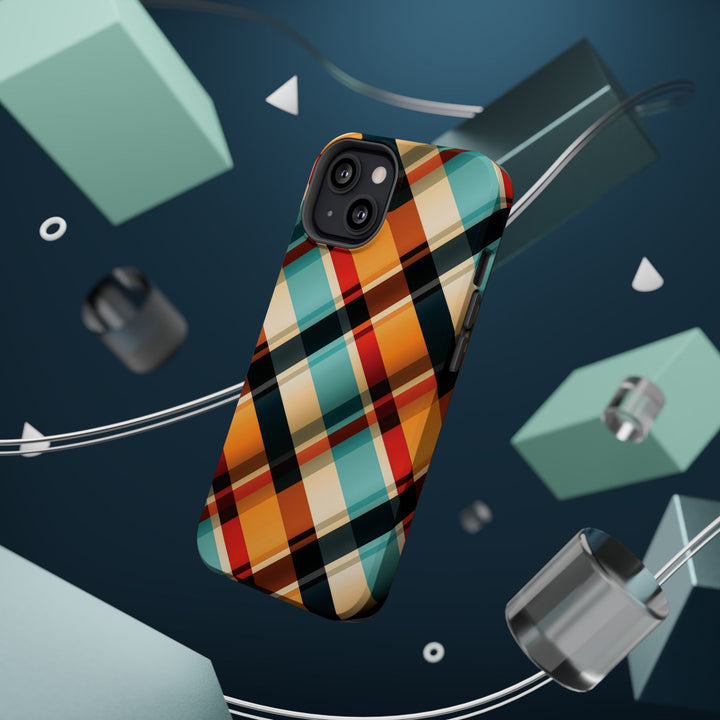 Checkered Plaid Magsafe Gift for Her Cute Phone Case for Iphone, | iPhone 16 | iPhone 15 Pro Max, Iphone 14 Pro Max, 13 12 11 10 9 8 7 - Studio40ParkLane