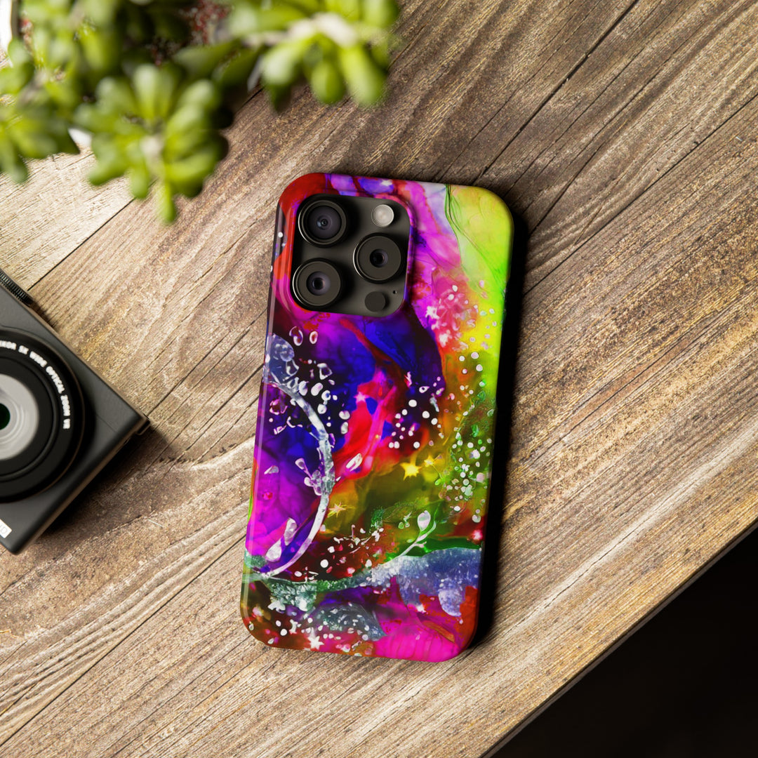 Slim Cute Phone Cases for Iphone | iPhone 15 Case | iPhone 15 Pro Max Case, Iphone 14, Iphone 14 Pro Max, Iphone 13, Summer Marble Feast - Studio40ParkLane