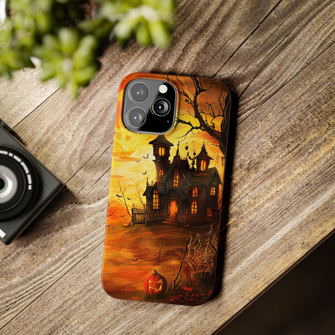 Slim Halloween Spooky Slim Cute Phone Cases for Iphone | iPhone 15 Case | iPhone 15 Pro Max Case, Iphone 14, Iphone 14 Pro Max, Iphone 13 - Studio40ParkLane