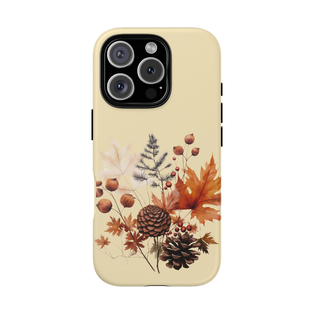 Fall Leaves Foliage Cute Phone Case for, Samsung Galaxy S24, S23, S22, S21, IPhone 16 Case | Iphone 15, Iphone 14, IPhone 13 Case Mom Dad Gift - Studio40ParkLane