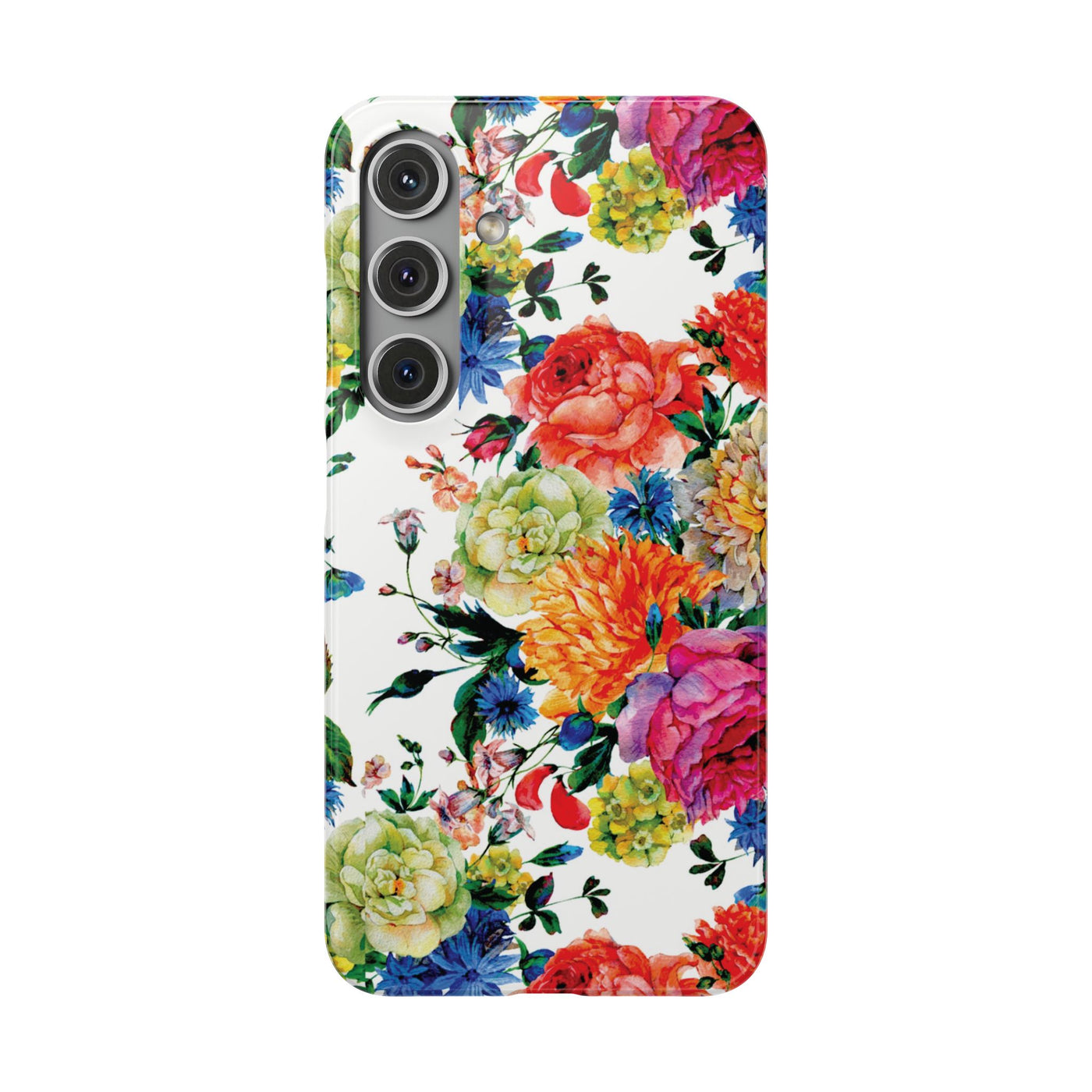 Snap Spring Flowers Cute Phone Cases for Samsung S24, S23, S22, S21, S20, Plus and Ultra, Iphone 16 Pro Max, Iphone 15, 14, 13, 12, 11, 10 - Studio40ParkLane