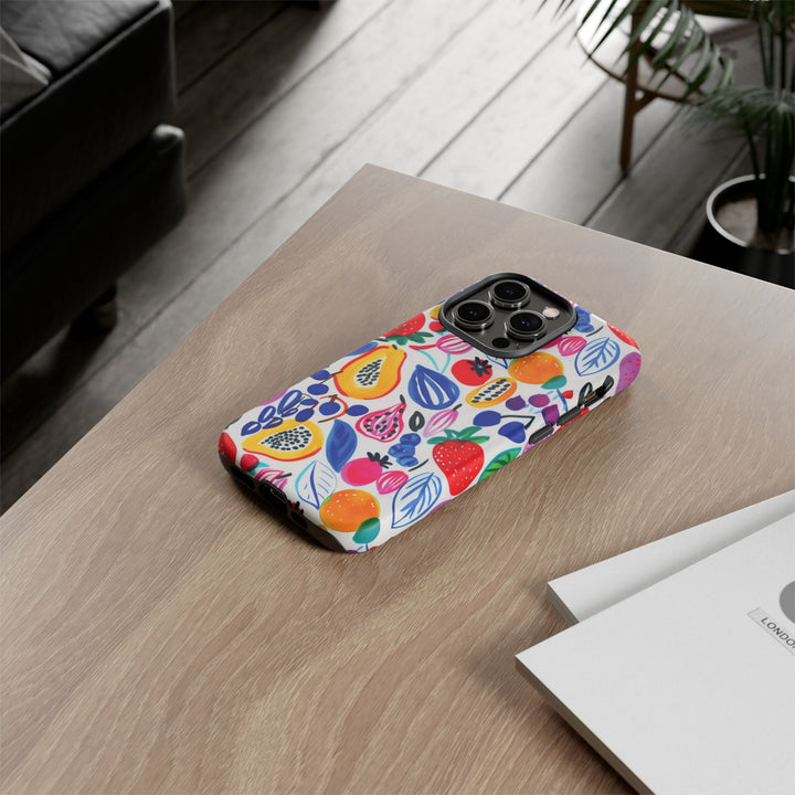 Summer Fruit Cute Tough Phone Case - For Apple iPhone Case 17, 16, 15 Pro Max, 14 Plus, 13 Pro, 12, Samsung Galaxy S26, S25, S24 Plus Ultra - Studio40ParkLane