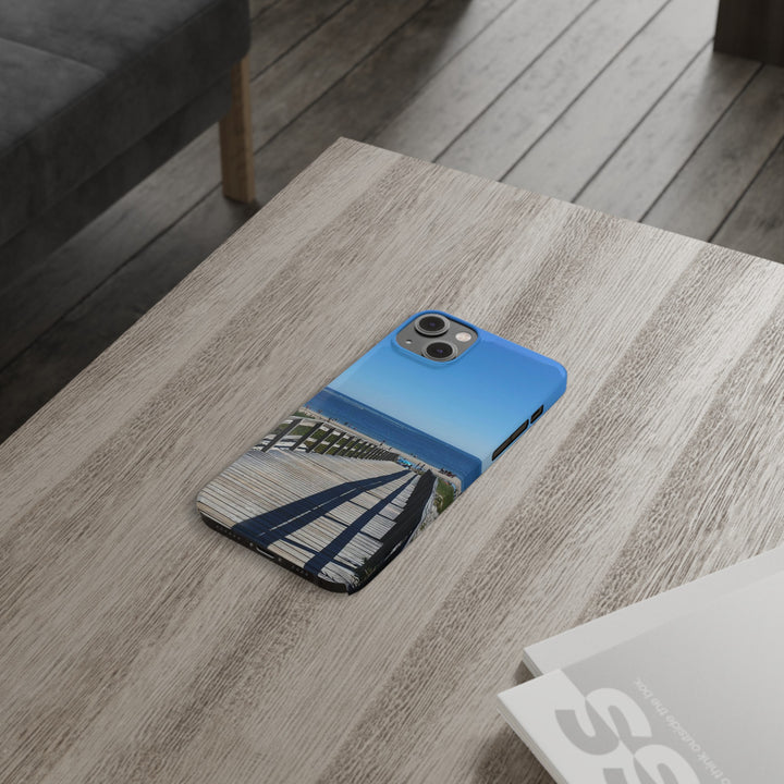 Slim Cute Phone Cases for Iphone - | iPhone 15 Case | iPhone 15 Pro Max Case, Iphone 14 Case, Iphone 14 Pro Max, Iphone 13, Summer Beach Walk - Studio40ParkLane