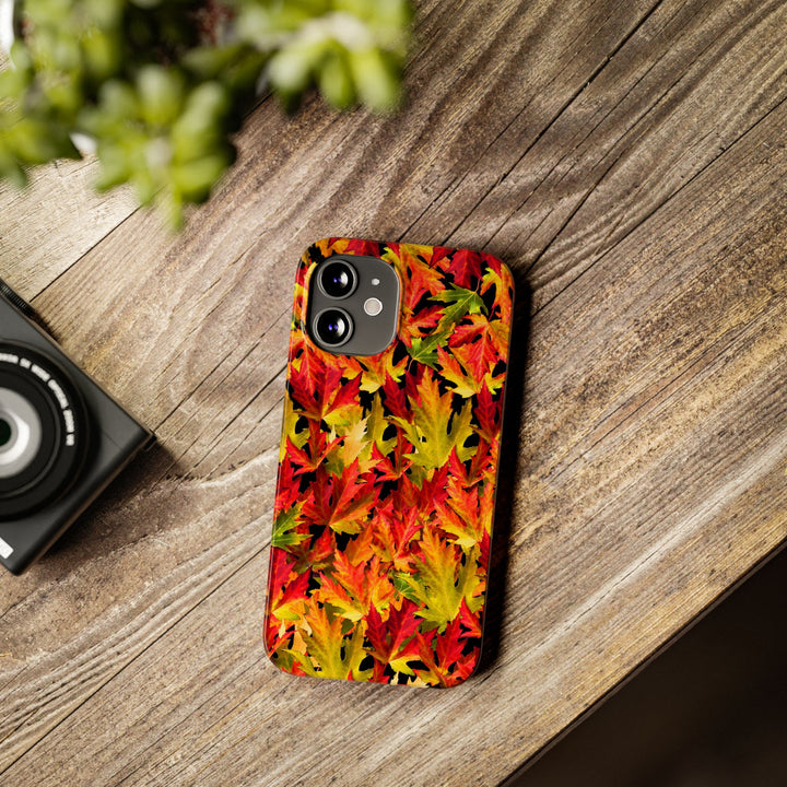 Slim Fall Leaves Slim Cute Phone Cases for Iphone | iPhone 15 Case | iPhone 15 Pro Max Case, Iphone 14, Iphone 14 Pro Max, Iphone 13 - Studio40ParkLane