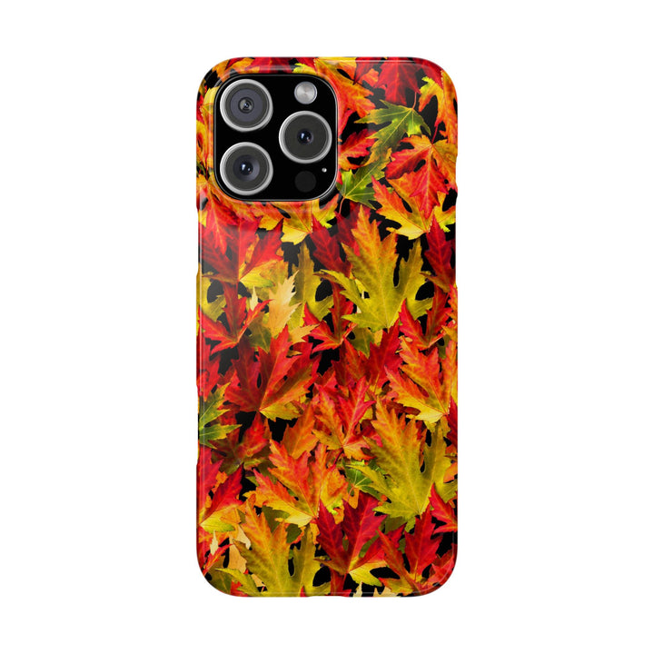 Slim Fall Leaves Slim Cute Phone Cases for Iphone | iPhone 15 Case | iPhone 15 Pro Max Case, Iphone 14, Iphone 14 Pro Max, Iphone 13 - Studio40ParkLane