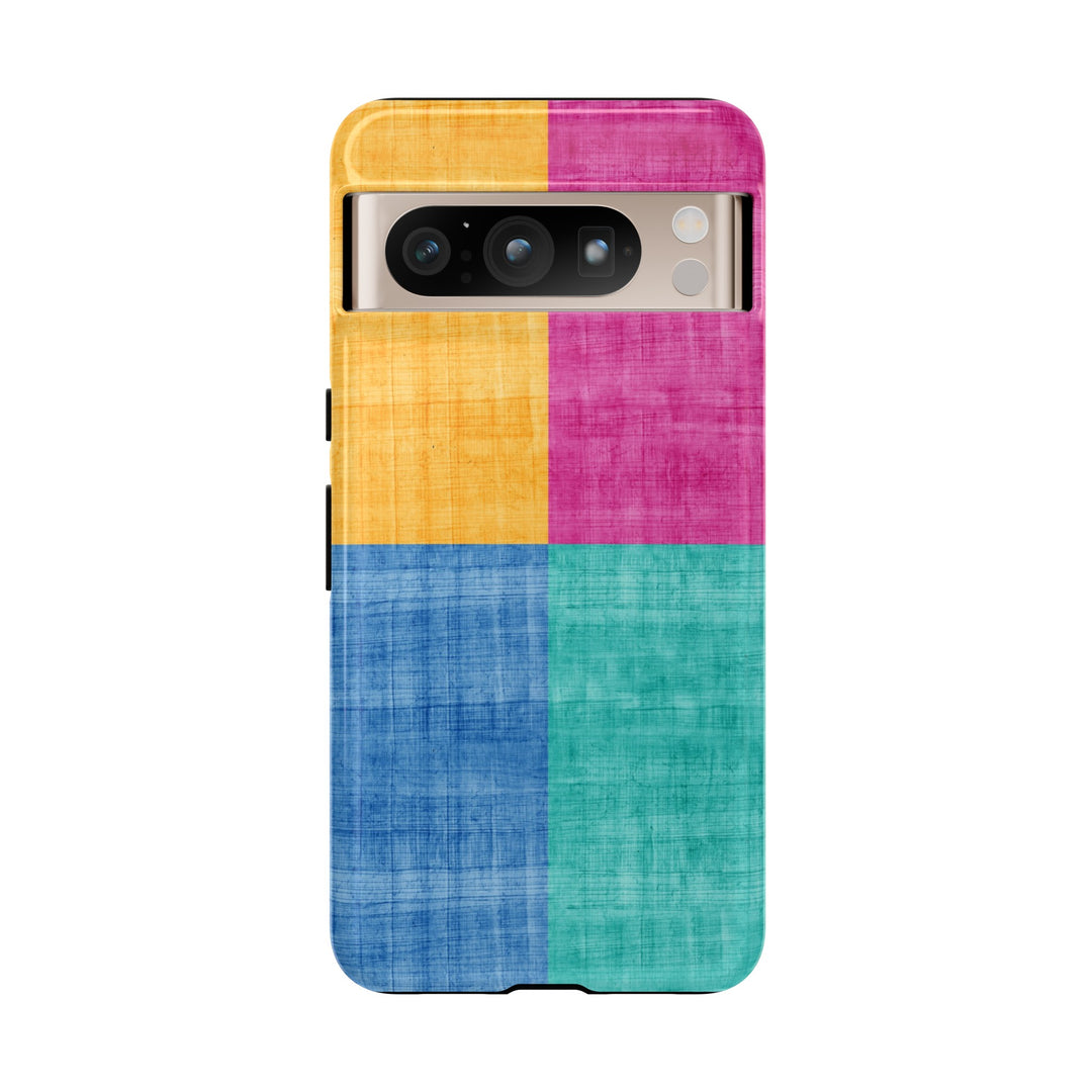 Impact Resistant, Colored Shapes, Cute Phone Cases for Samsung S24, S23, S22, S21, IPhone 15 pro Iphone 14 pro Iphone 13 IPhone 12 Iphone 11 - Studio40ParkLane