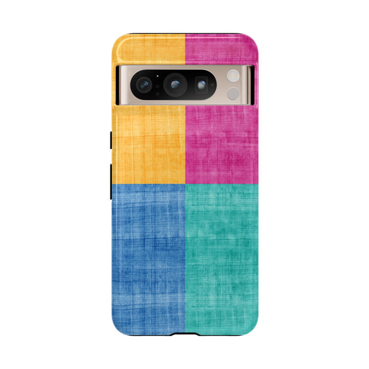 Impact Resistant, Colored Shapes, Cute Phone Cases for Samsung S24, S23, S22, S21, IPhone 15 pro Iphone 14 pro Iphone 13 IPhone 12 Iphone 11 - Studio40ParkLane